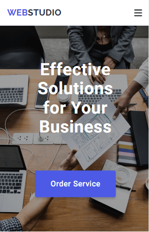 WebStudio - Business Portfolio Website